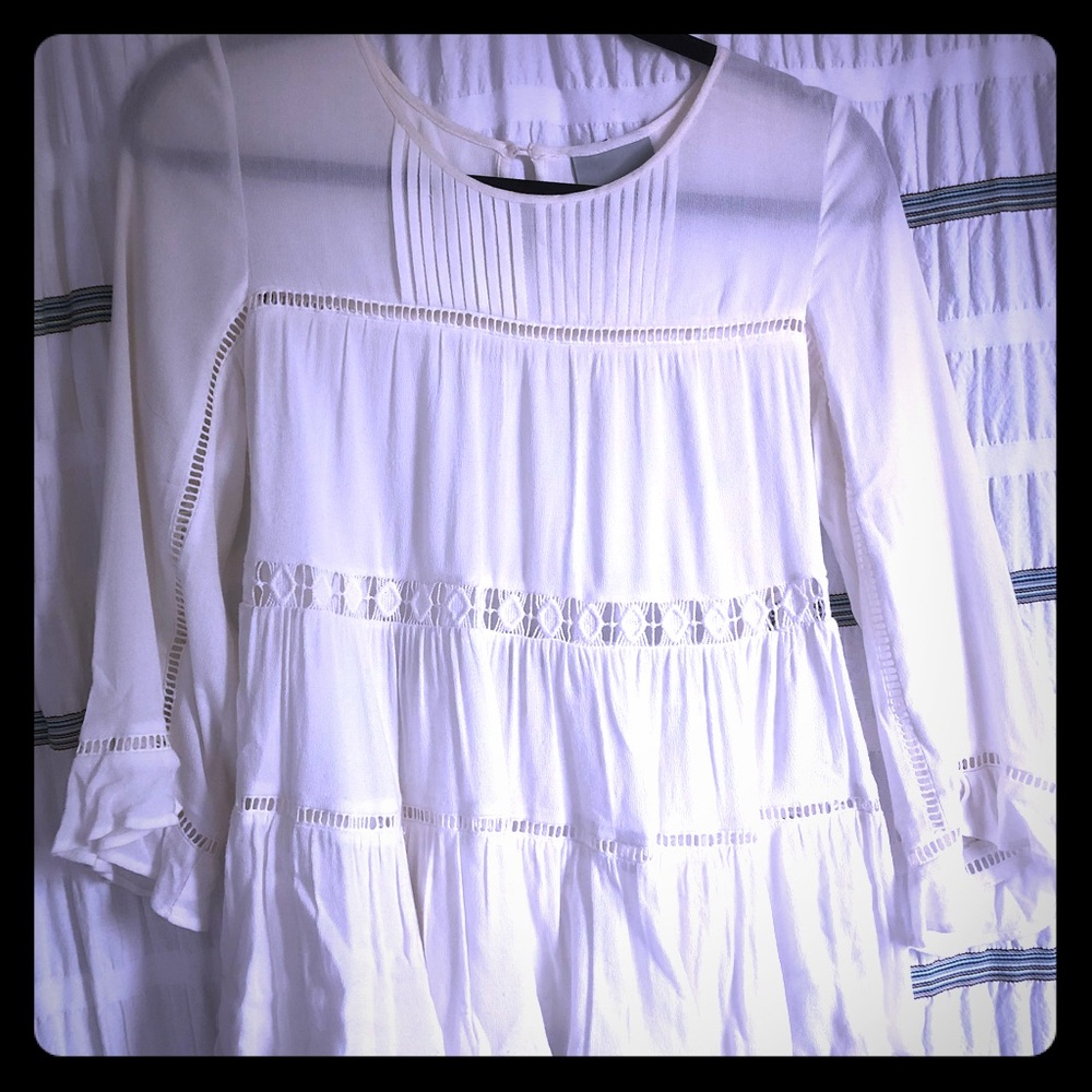 Maeve White blouse